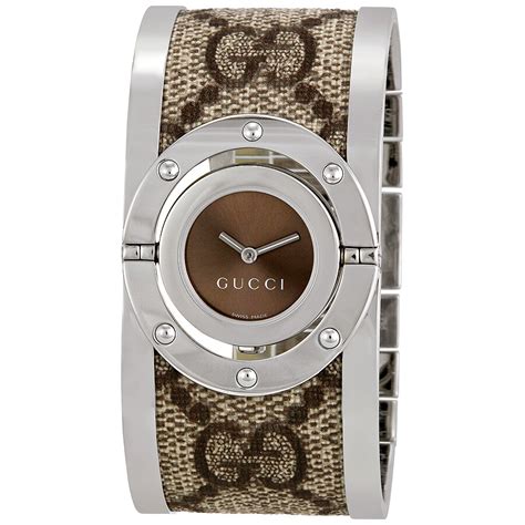 bamboo gucci watch|gucci twirl watches for women.